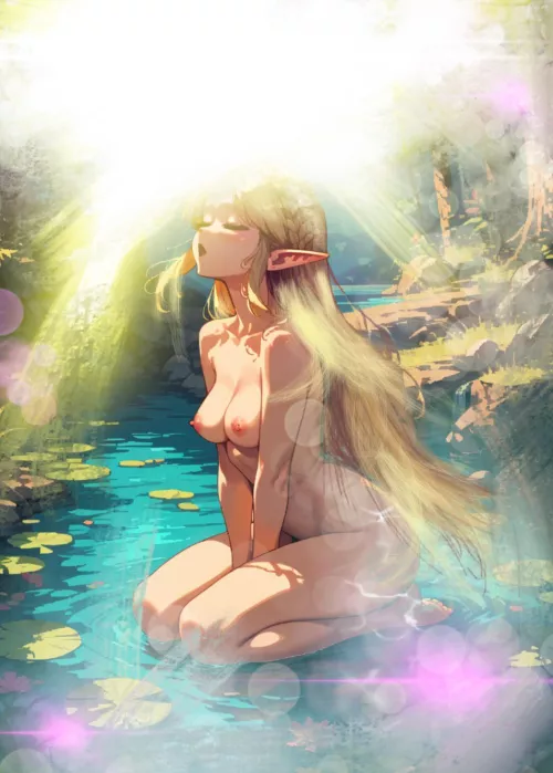 Naked Zelda under a Spell