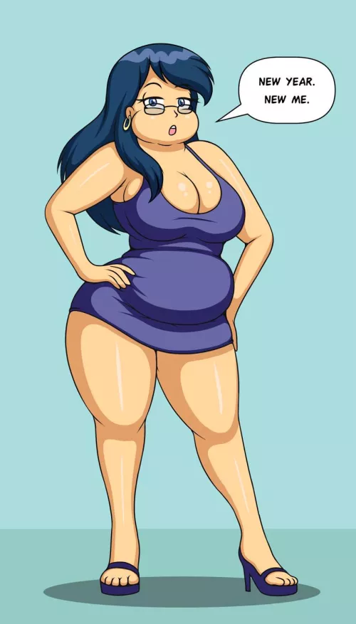 New Year Becky (By LordStormCaller)