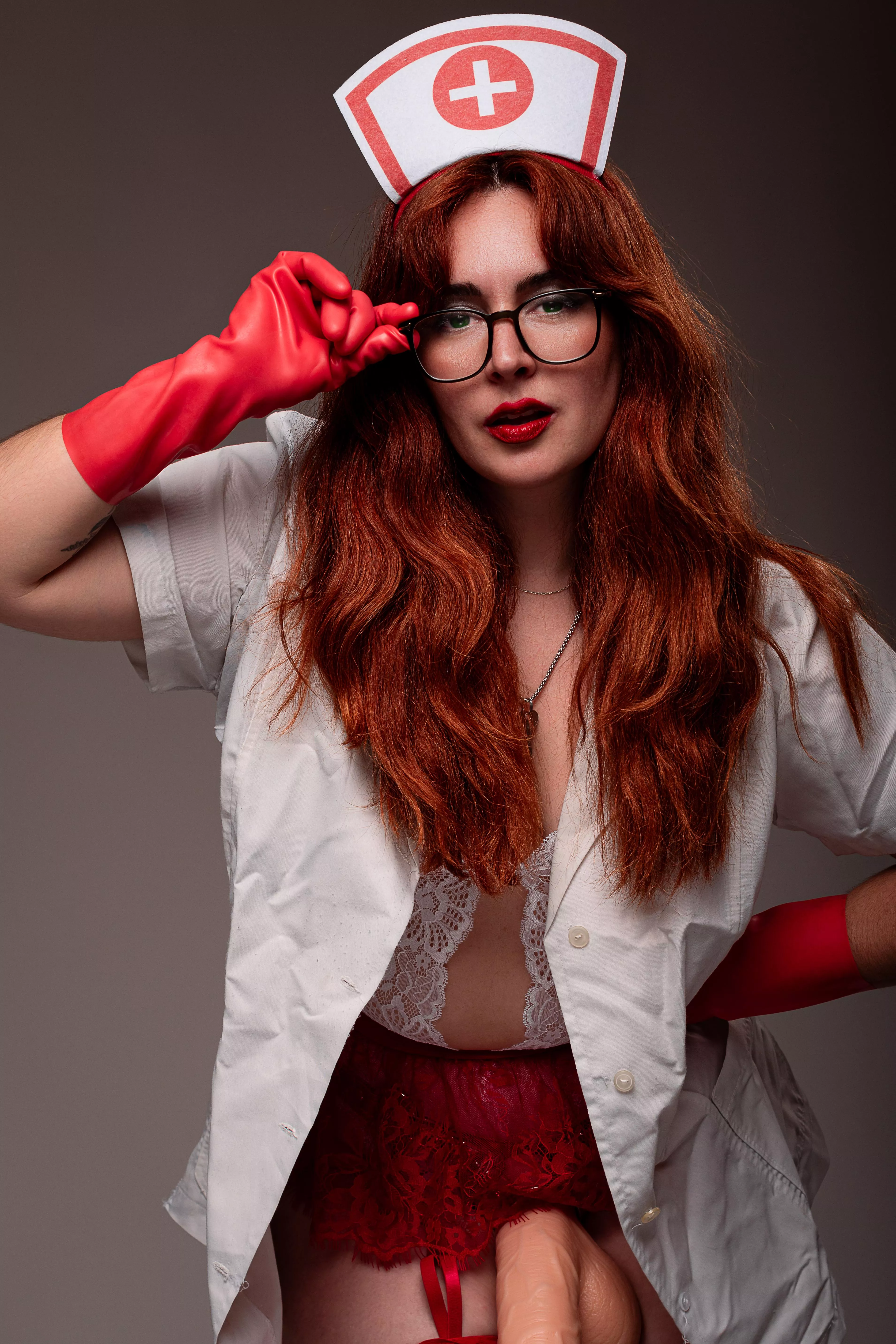 Nurse Maia's diagnosis is clear: your cock is a genetic defect. Don't worry; it's not your fault - you're just a product of bad breeding.