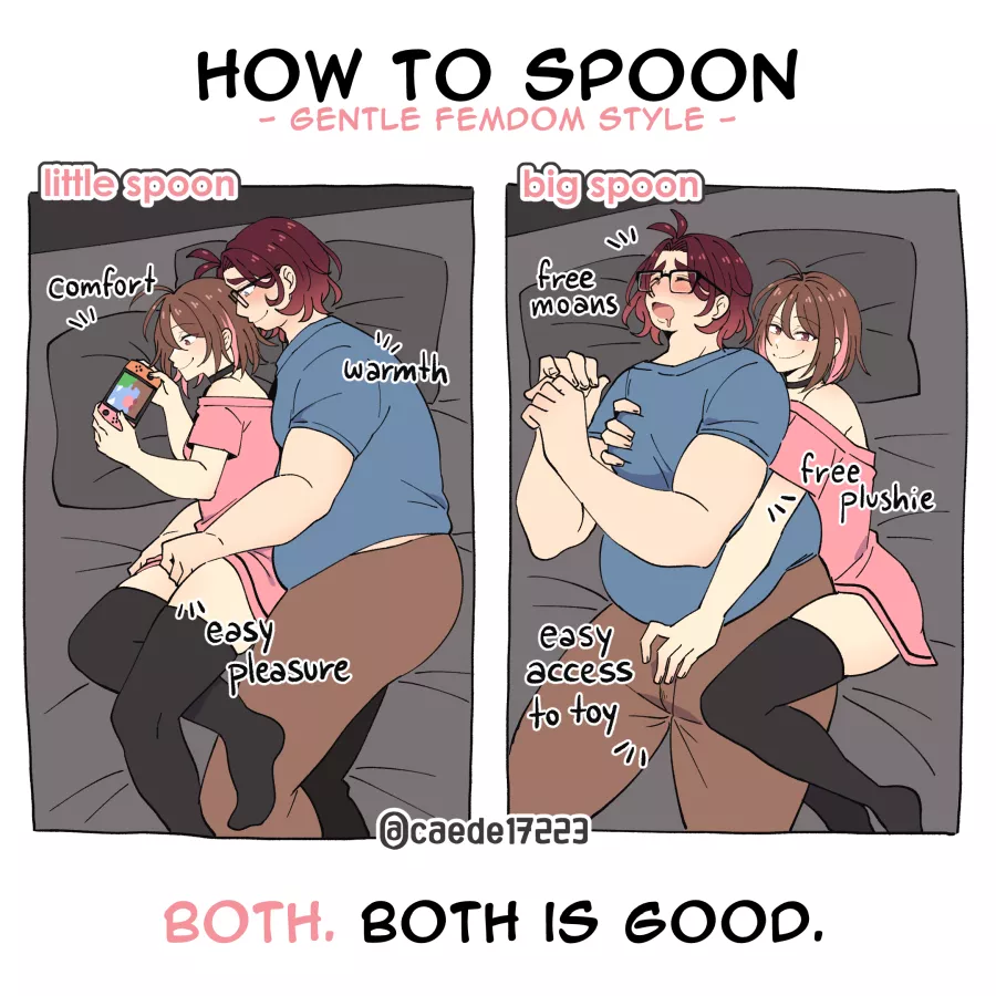 [OC] Big spoon or little spoon? 😋