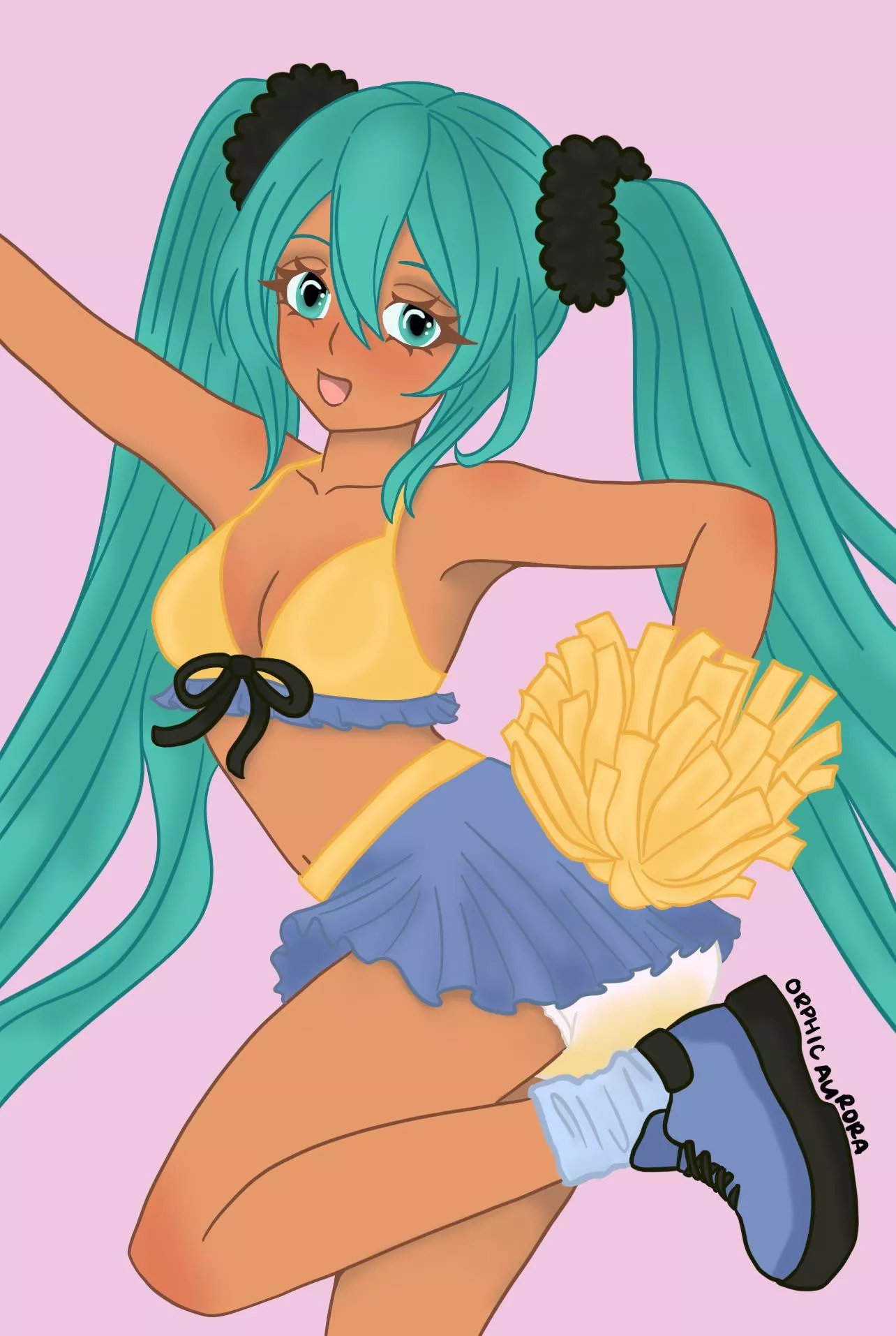 Oh no Hatsune, it looks like you had an accident!
