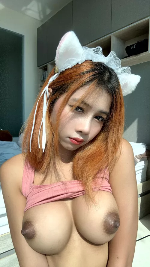 People call me a slut because of my big boobs