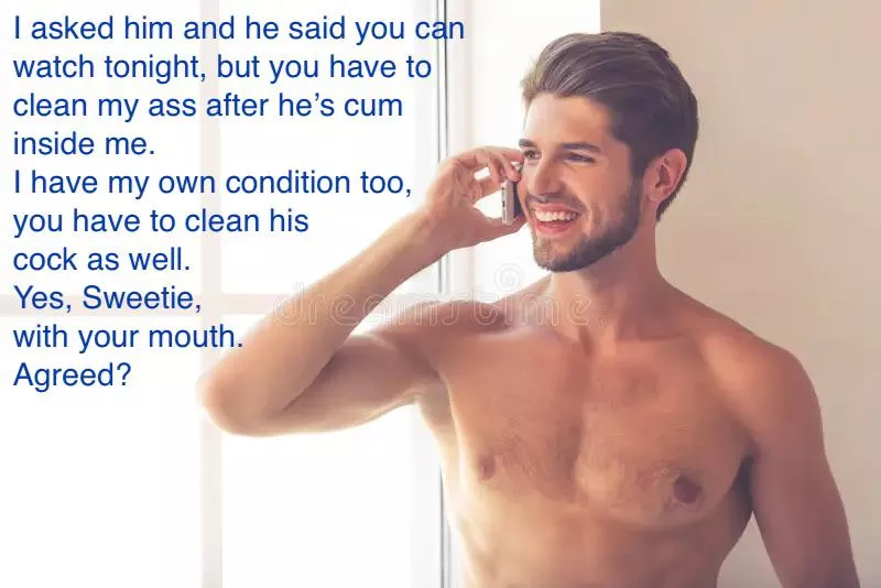 Phone call to partner