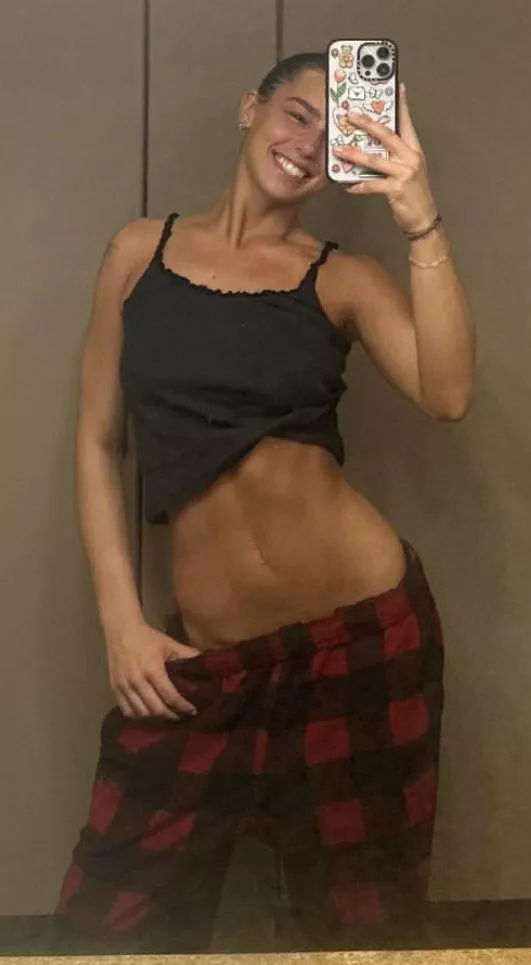 Plaid cozy pants