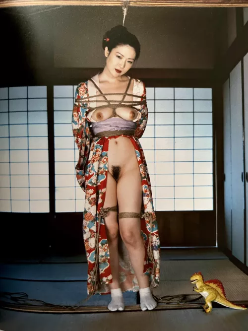 Please tell me who your favorite shibari artist is. Right now I’m obsessed with my Nobuyoshi Araki bondage book! Everytime I think I found my favorite photo, I find another I love even more. 