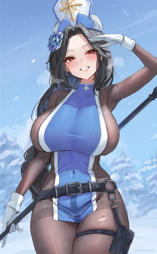 Priestess Maiden ice rose [Nikke]