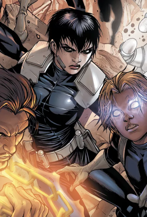 Quake is a sexy BAMF [Avengers: The Initiative (2007), #24]