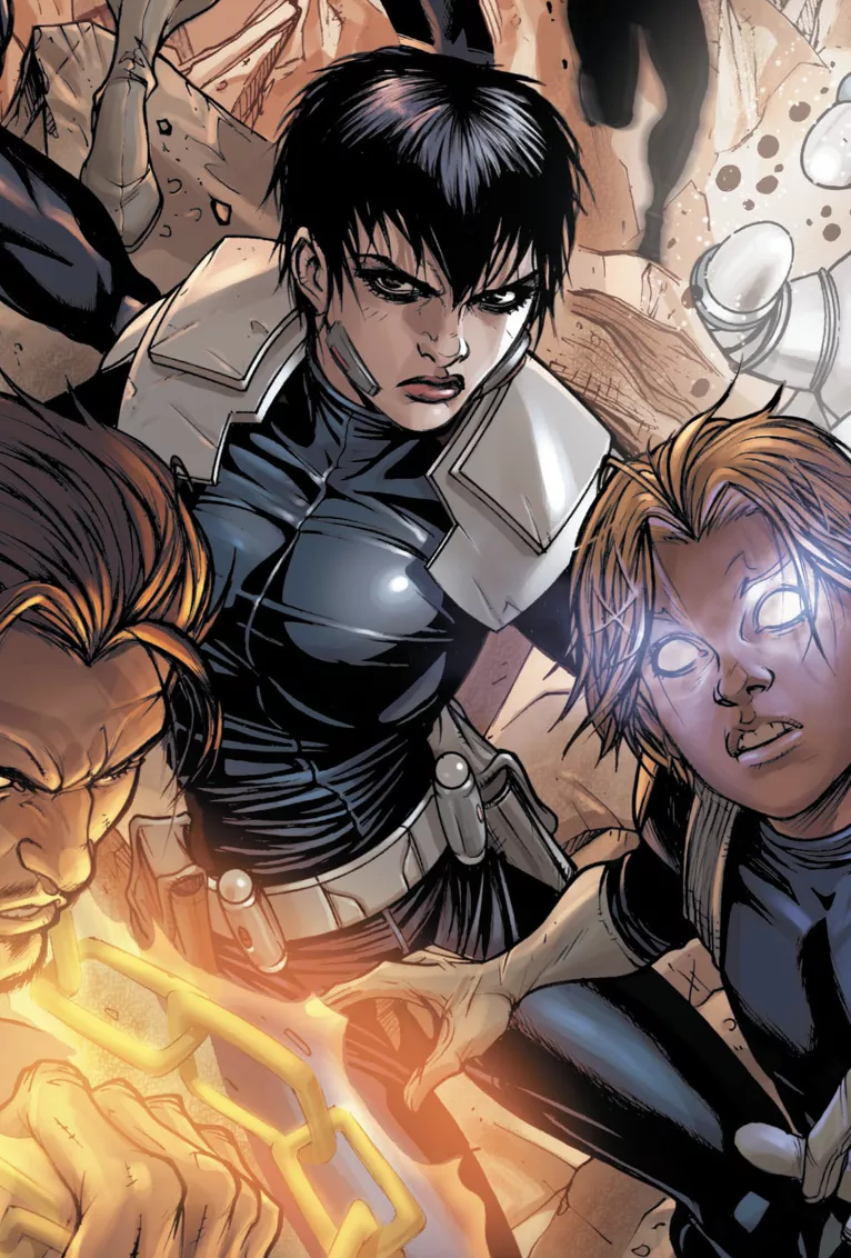 Quake is a sexy BAMF [Avengers: The Initiative (2007), #24]