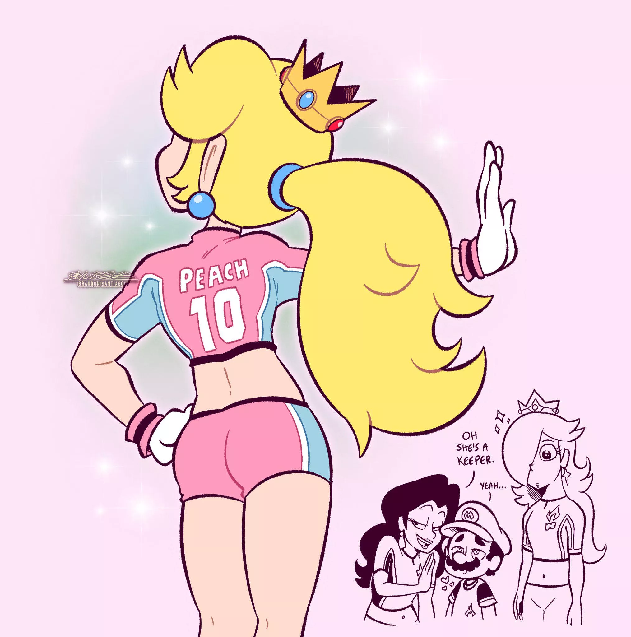 Sassy Strikers Peach (Brandon Santiago)