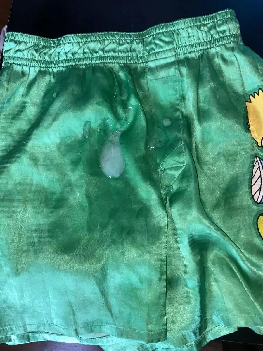 Satin Boxershorts cum