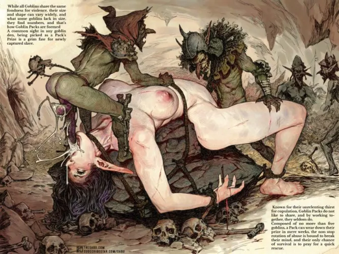 Should be better prepared when going into a goblin den!