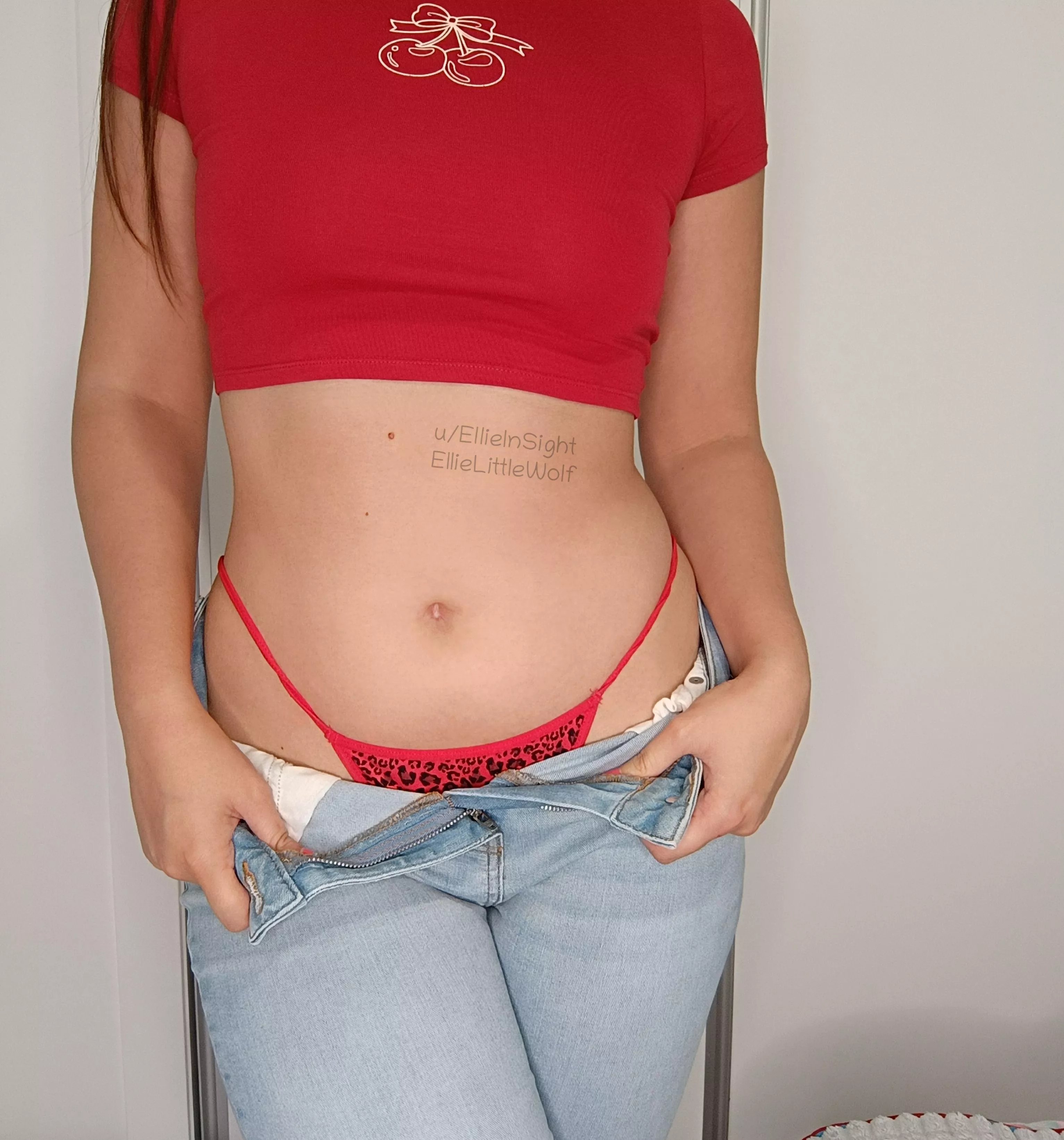 Should I have gone with a gray thong instead? 🤔