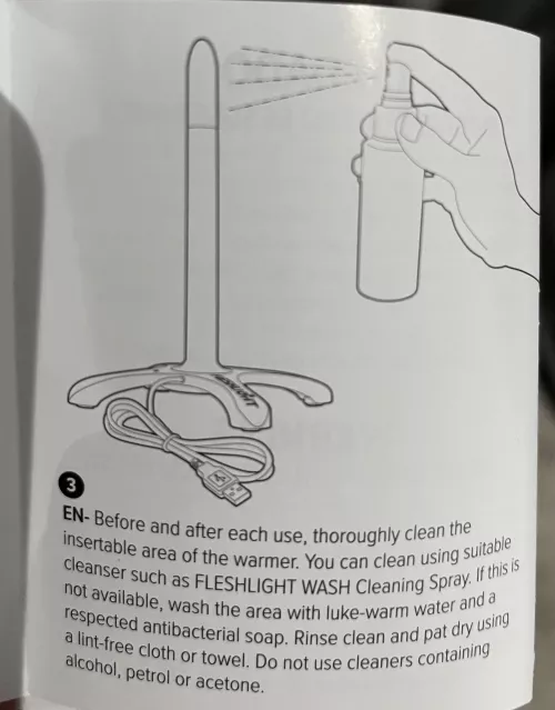 Sleeve warmer cleaning question 