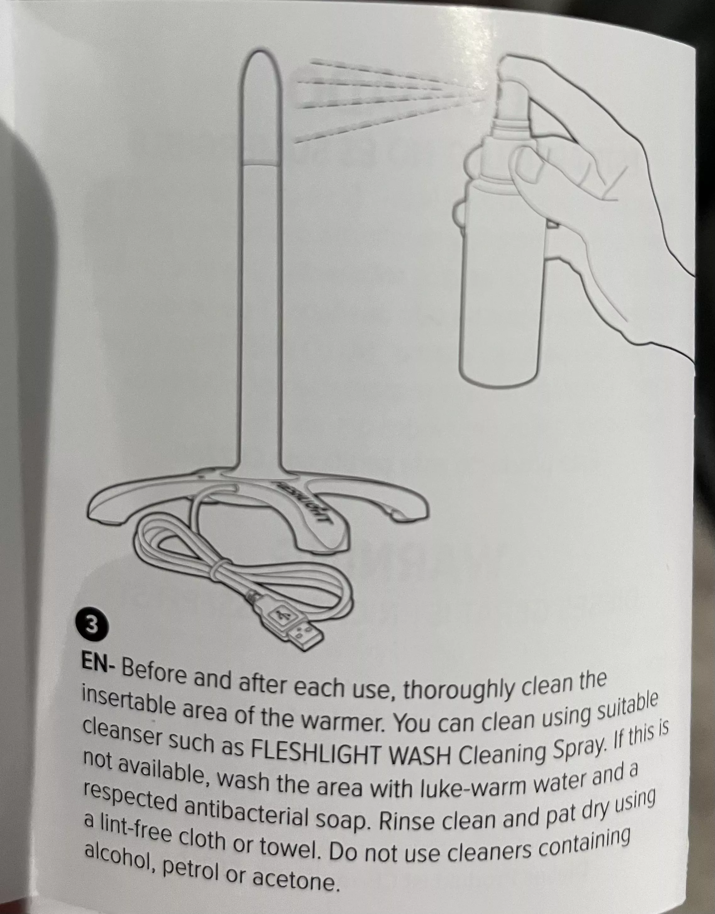 Sleeve warmer cleaning question 