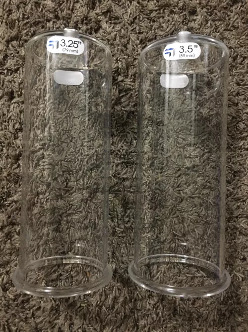 So recently I’ve been having some decent expansion and sessions in my larger cylinders so last week I decided to order the next two sizes up and tonight I’m going to give my 3.25 a try this going to get interesting 