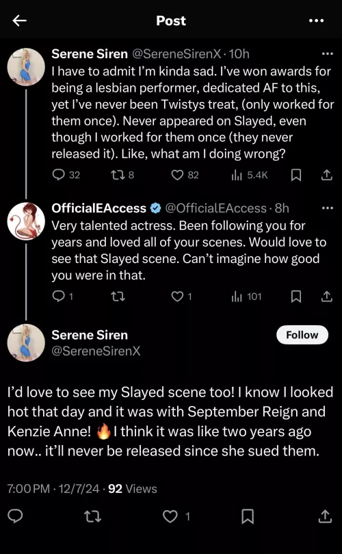 So we’ll never see it cause kenzie wanted to sue for extra lunch money? 🤦‍♂️