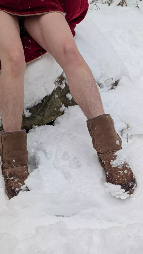 Some new white stuff to play in