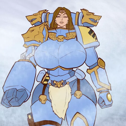 Space Wolf by JonFreeman