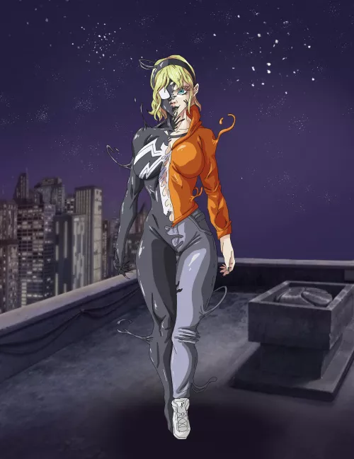 Spectacular Venom Gwen Comm by Asdasfacksas