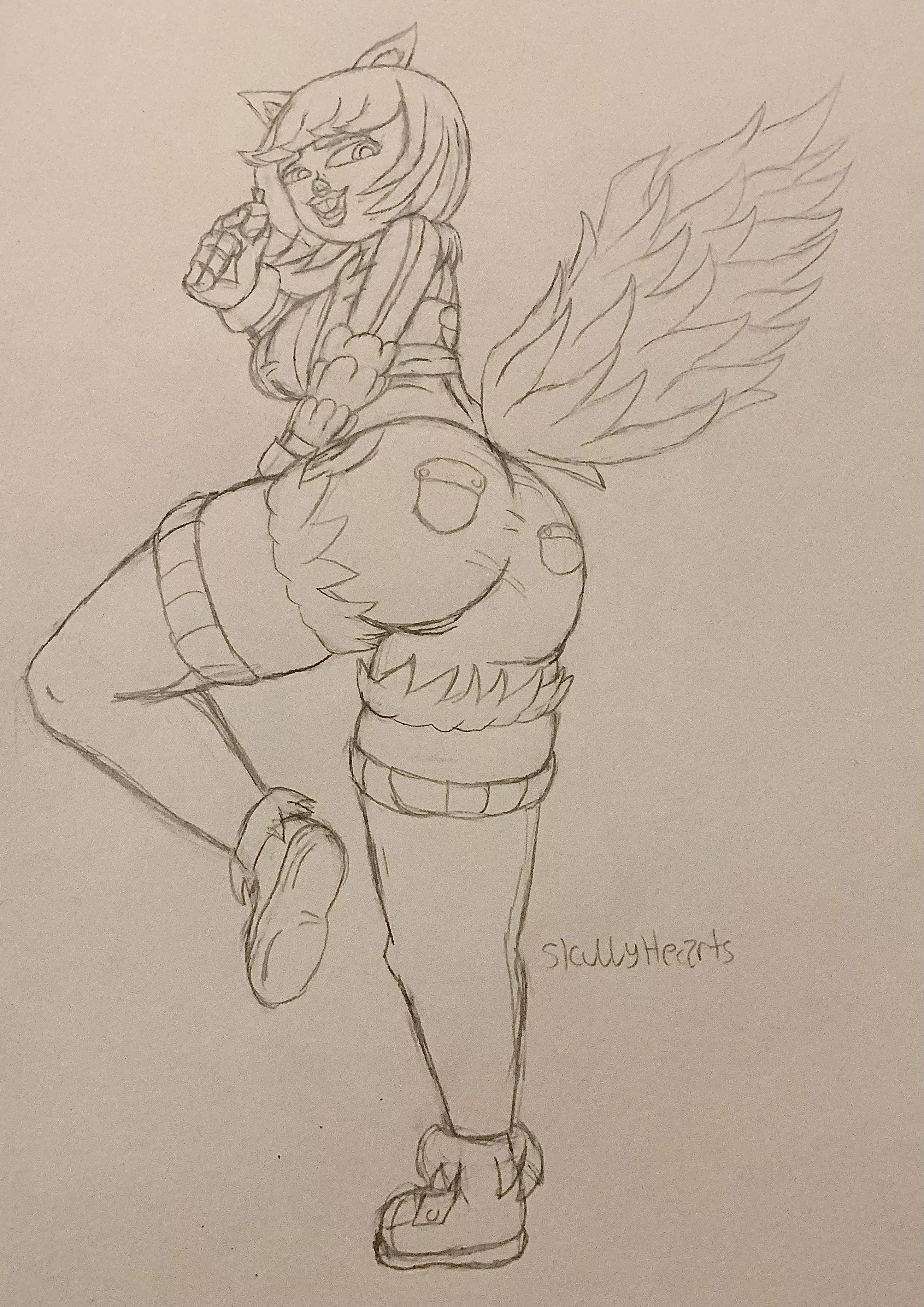 Squirrel Girl and her fat butt