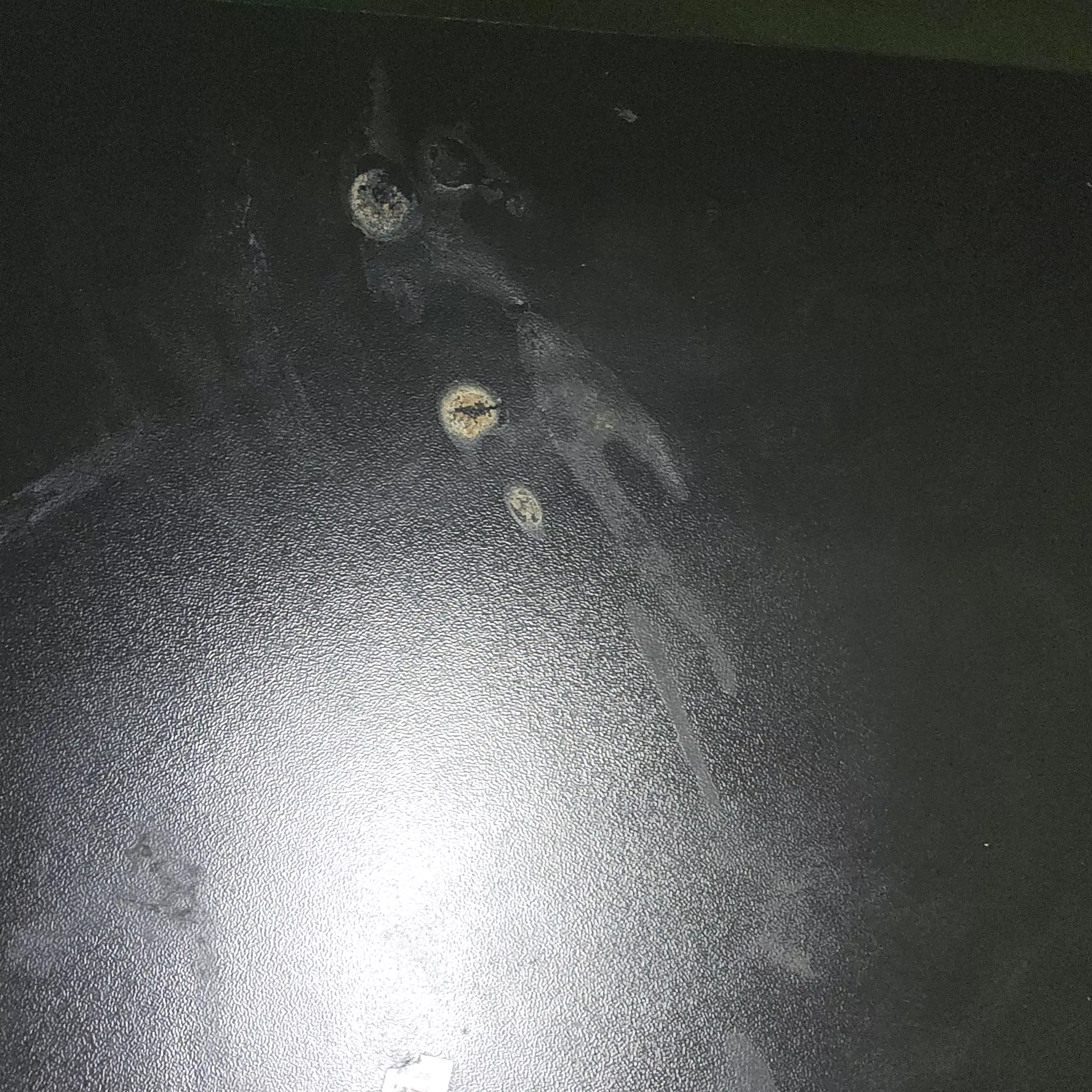 Stain from under my desk, anyone wanna help me add to it?