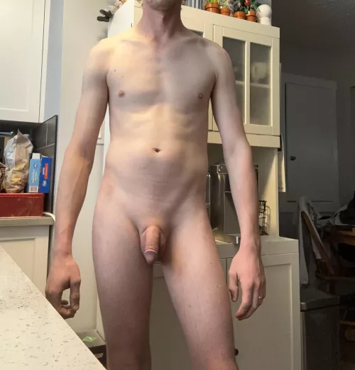 Staying nude inside today on this cool winter day