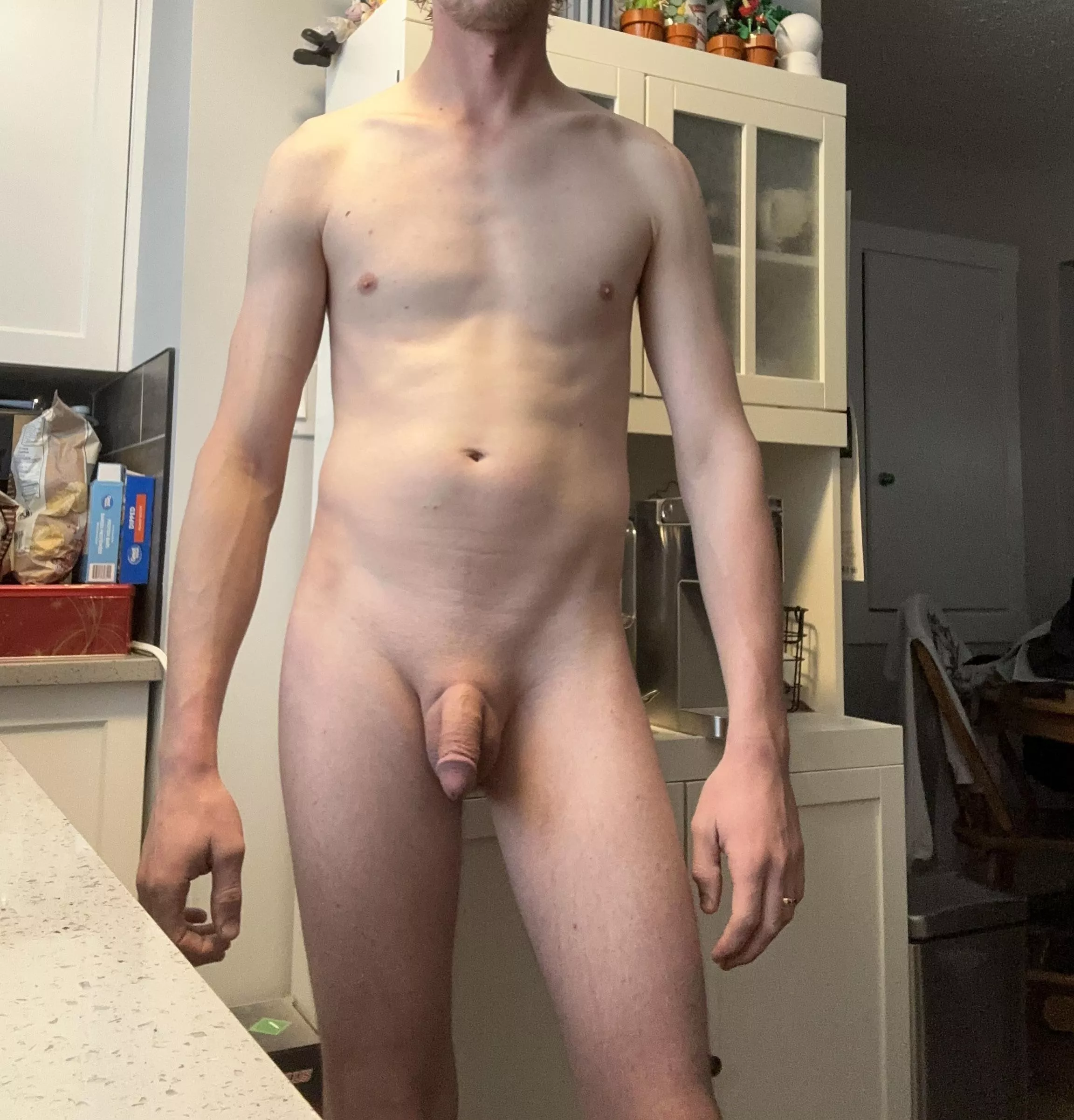 Staying nude inside today on this cool winter day