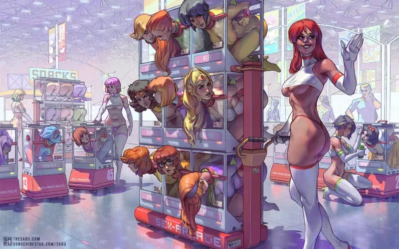 Supply at the sex arcade