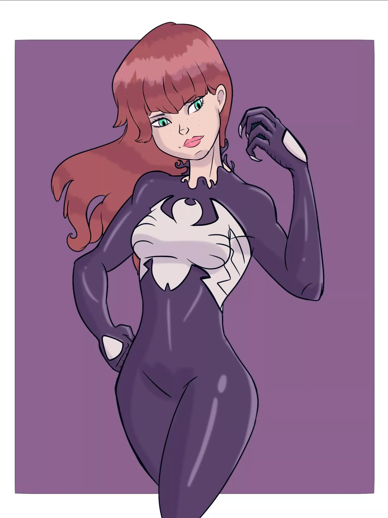 Symbiote MJ by dwill93.bsky.social‬