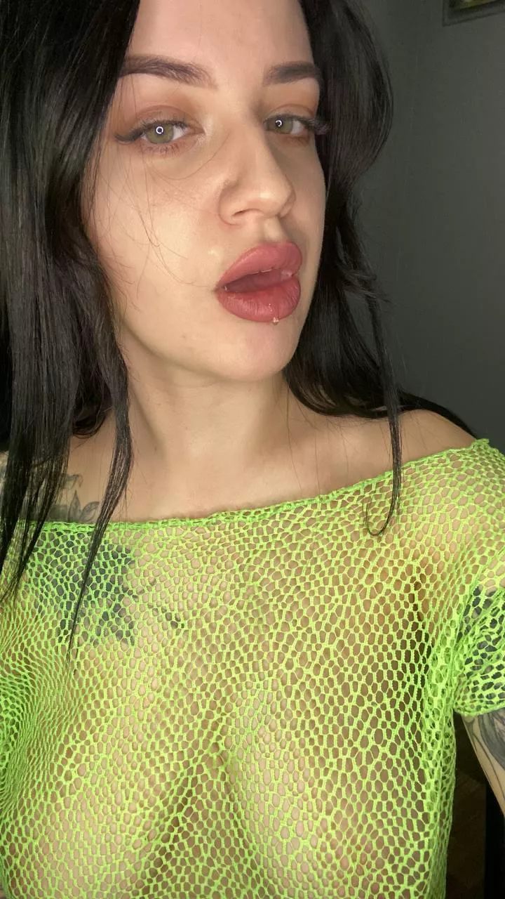 Take my drool like a good boy