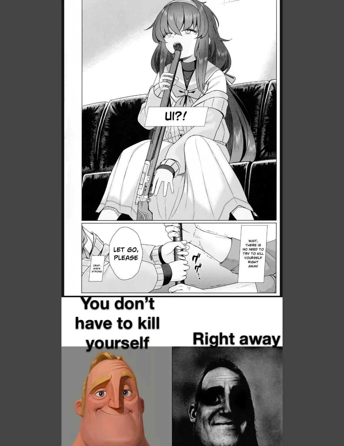 TF you mean “right away”?