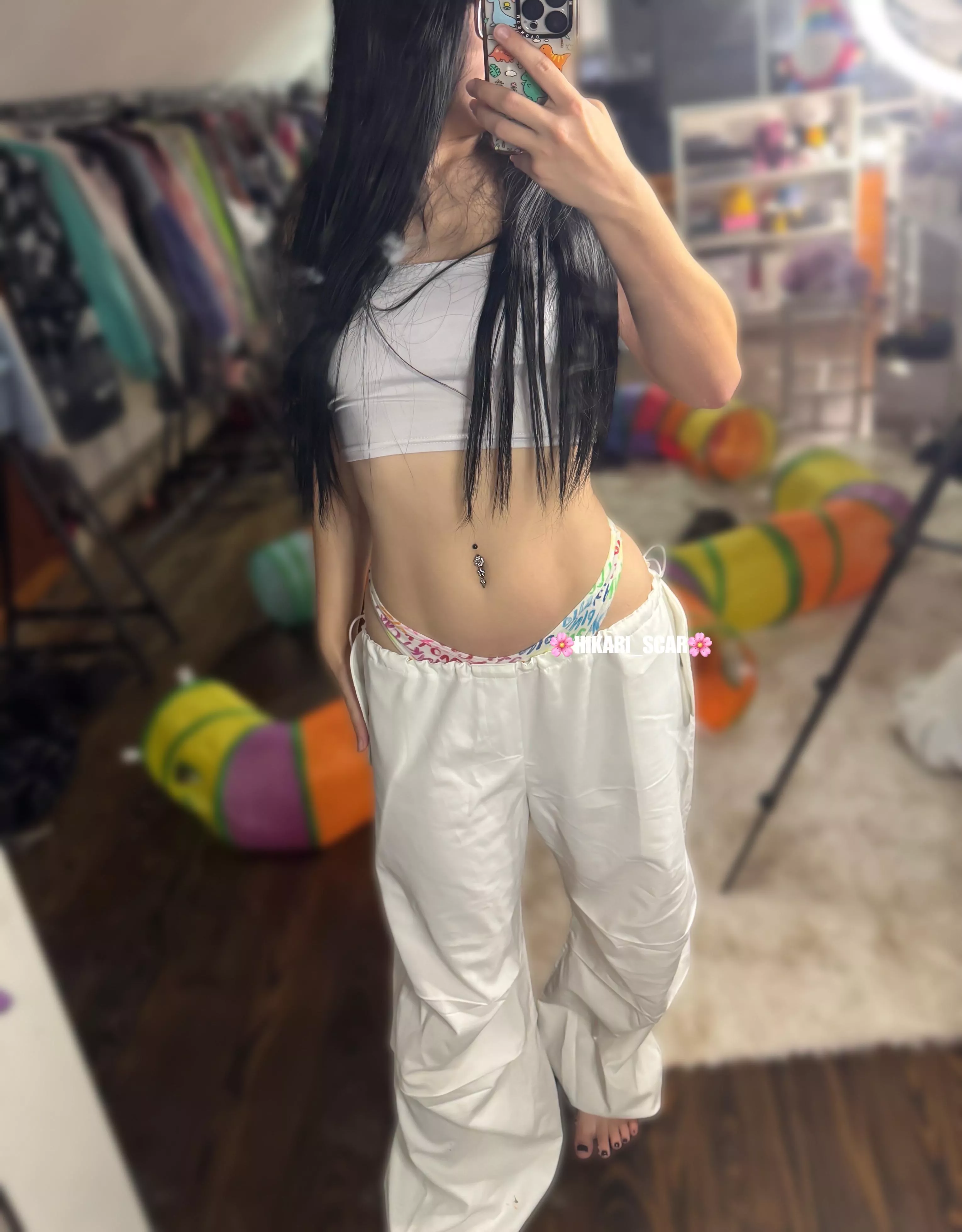 Thought my outfit could use a little color somewhere…