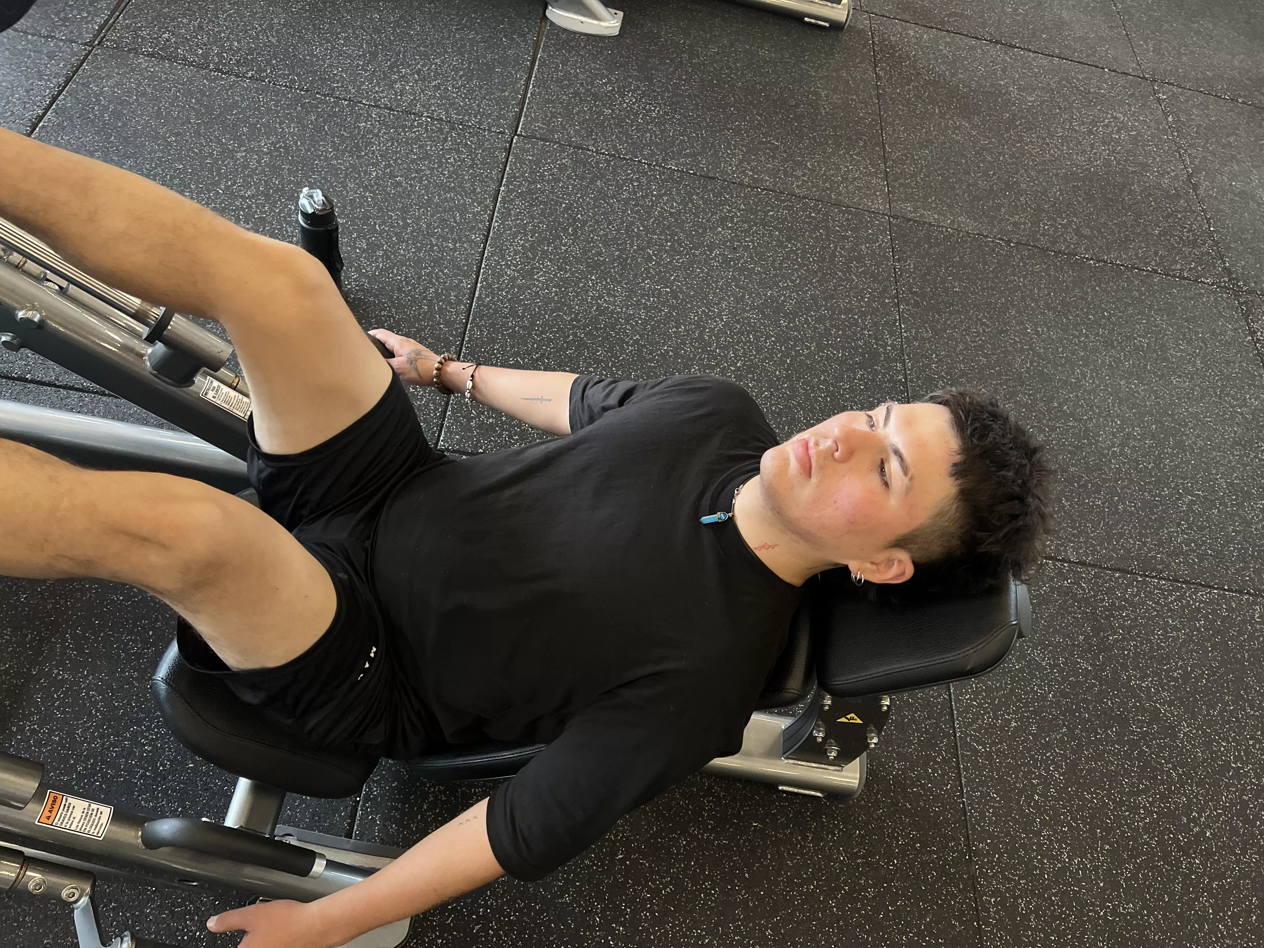 Today I had to do leg and thigh exercises, getting better every day for future matches haha