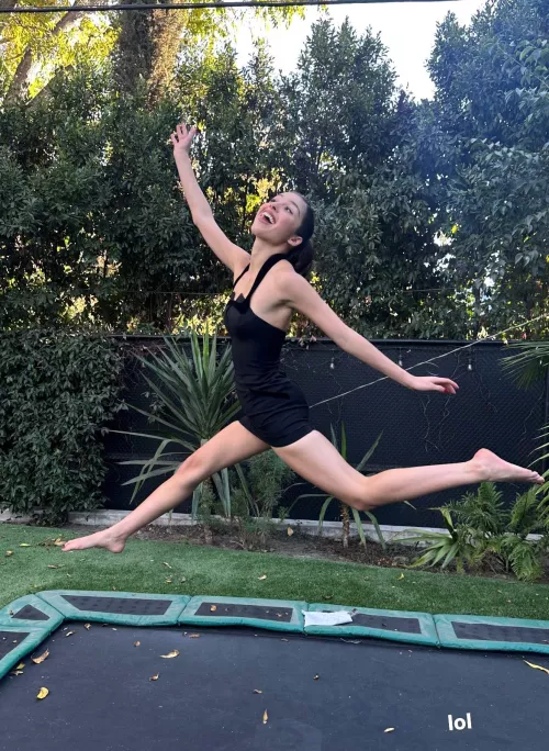Trampoline jump | IG December 2024