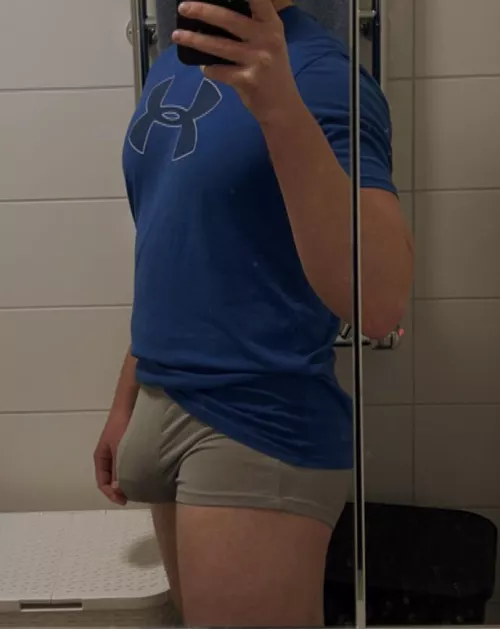 Trying new boxers