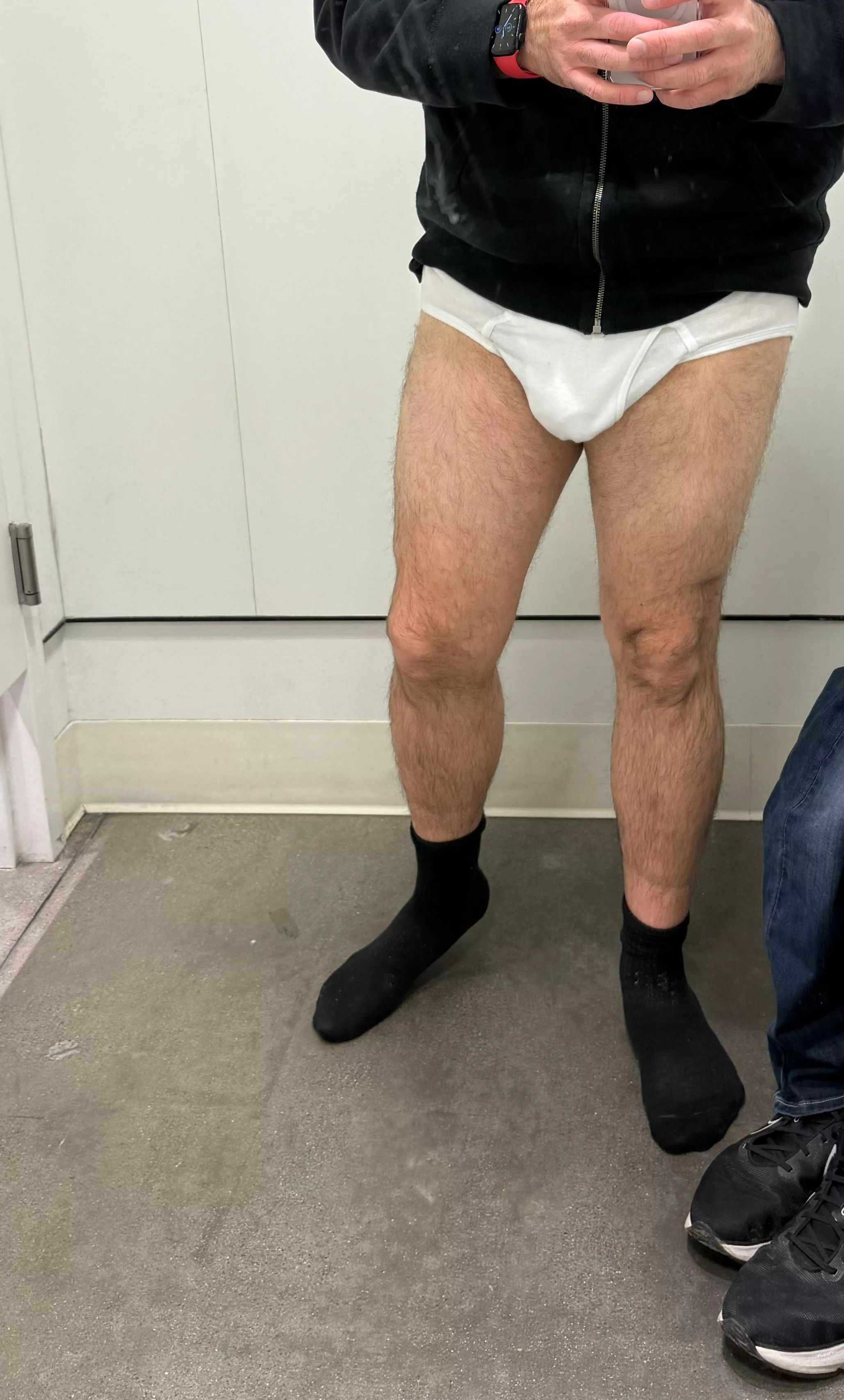 TWs in the dressing room