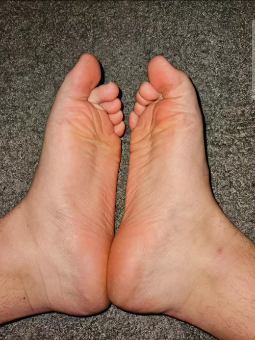 Very sweaty feet 