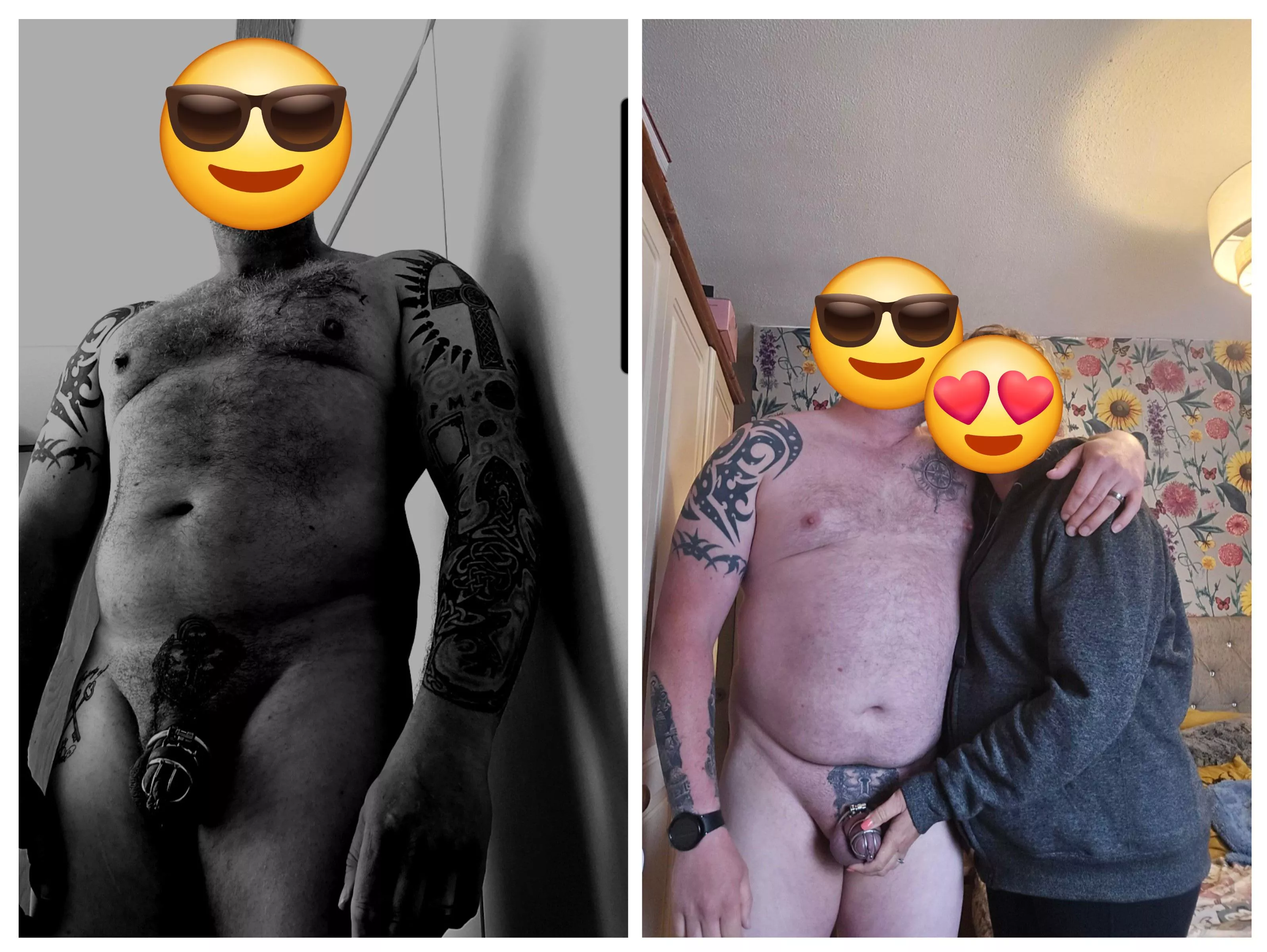 What a difference a cage makes. Six months, 2 stone and I've never had so many orgasms