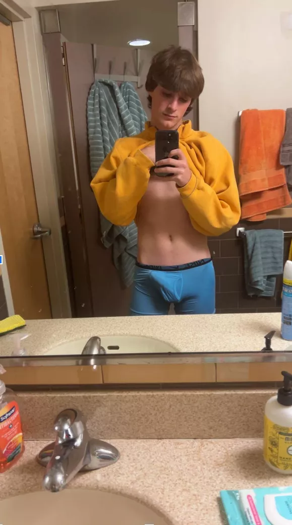 What would you do if I sent u a pic of my bulge?