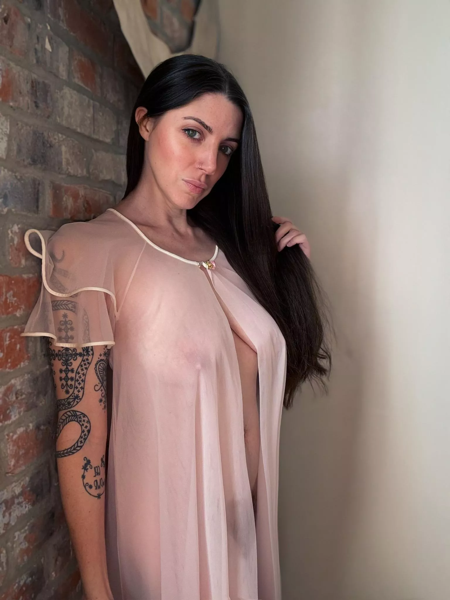 When I find a sheer piece like this, I have to show it off