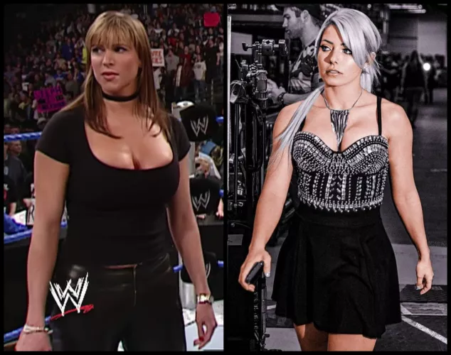 Which WWE babe sells more Playboy copies and has the better shoot in their prime. Stephanie McMahon or Alexa Bliss?