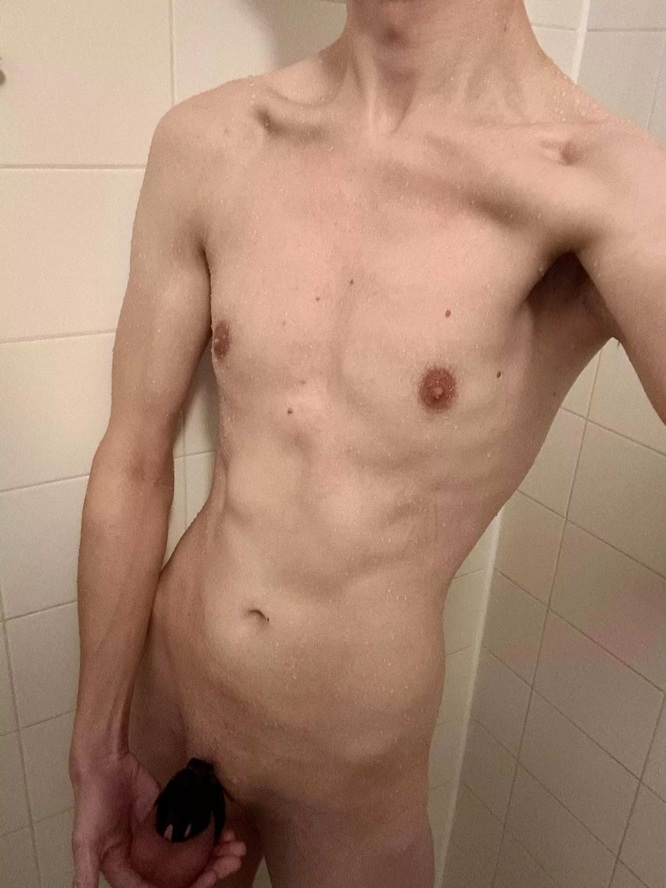 Will be horny and exhibitionistic at home, in clubs and in the woods at night.