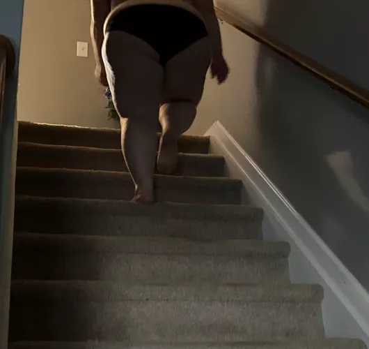 You can keep watching tv, I’m headed upstairs 😉🤤😈