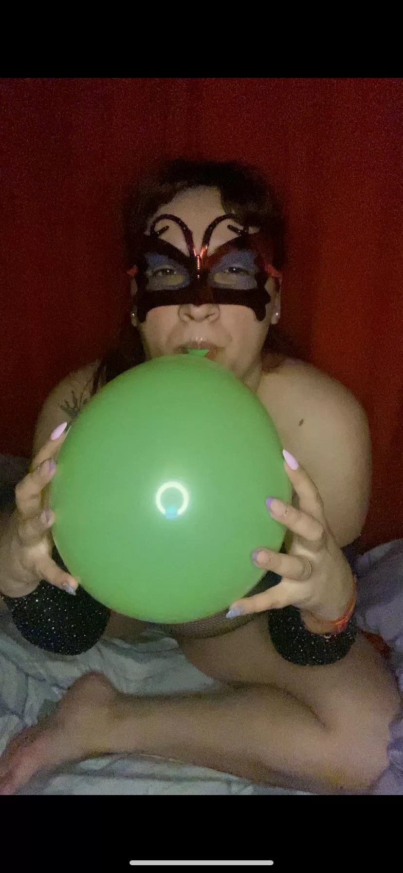 you like how i inflate the balloon?