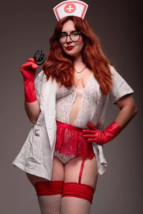 Your new medication? Obedience. Side effects include extreme arousal and a permanent state of chastity.