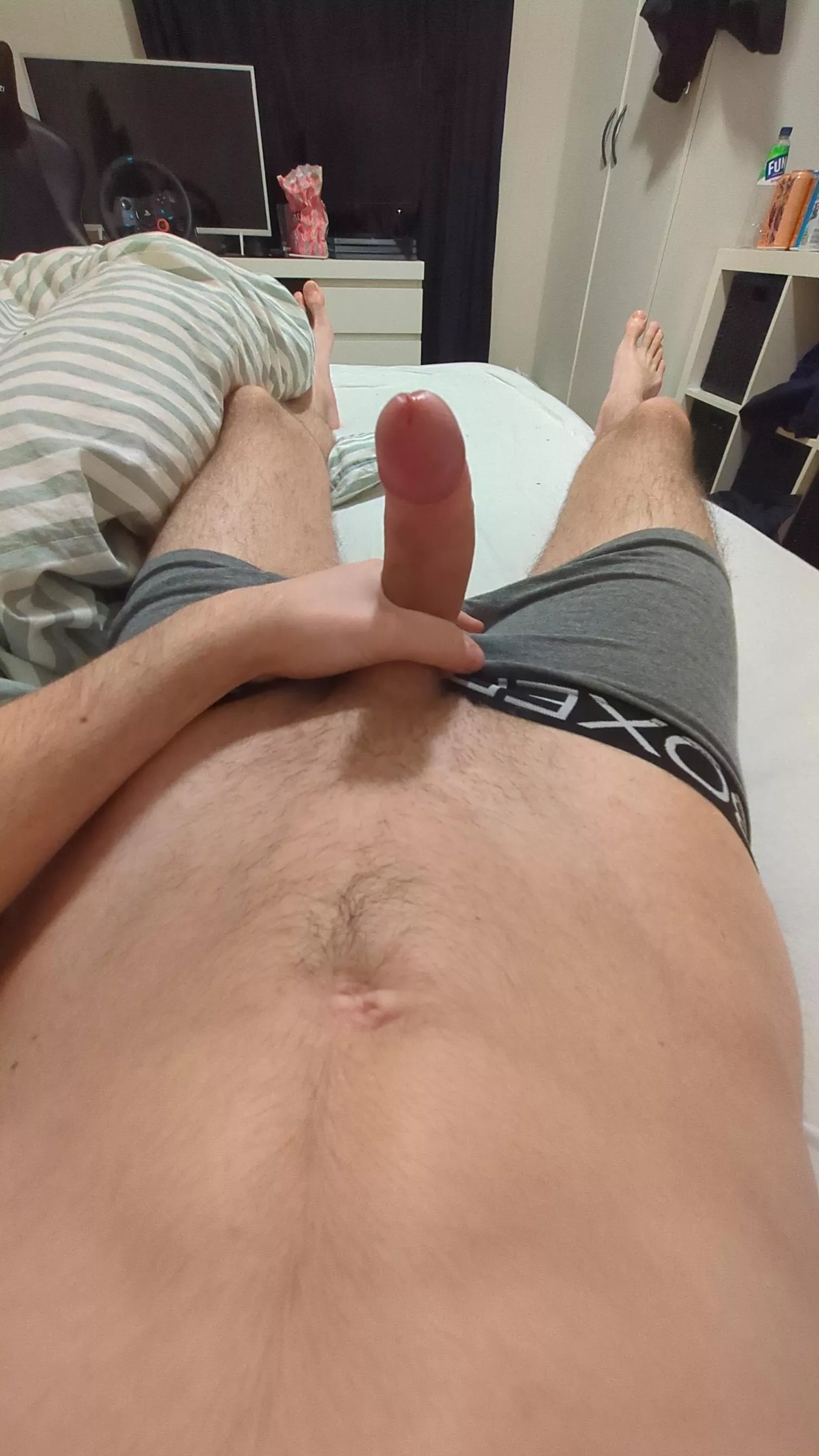 (20) hard before bedtime 