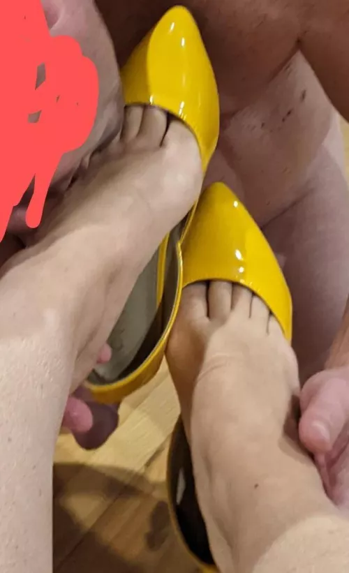 About to get a slippery secret and worn to dinner