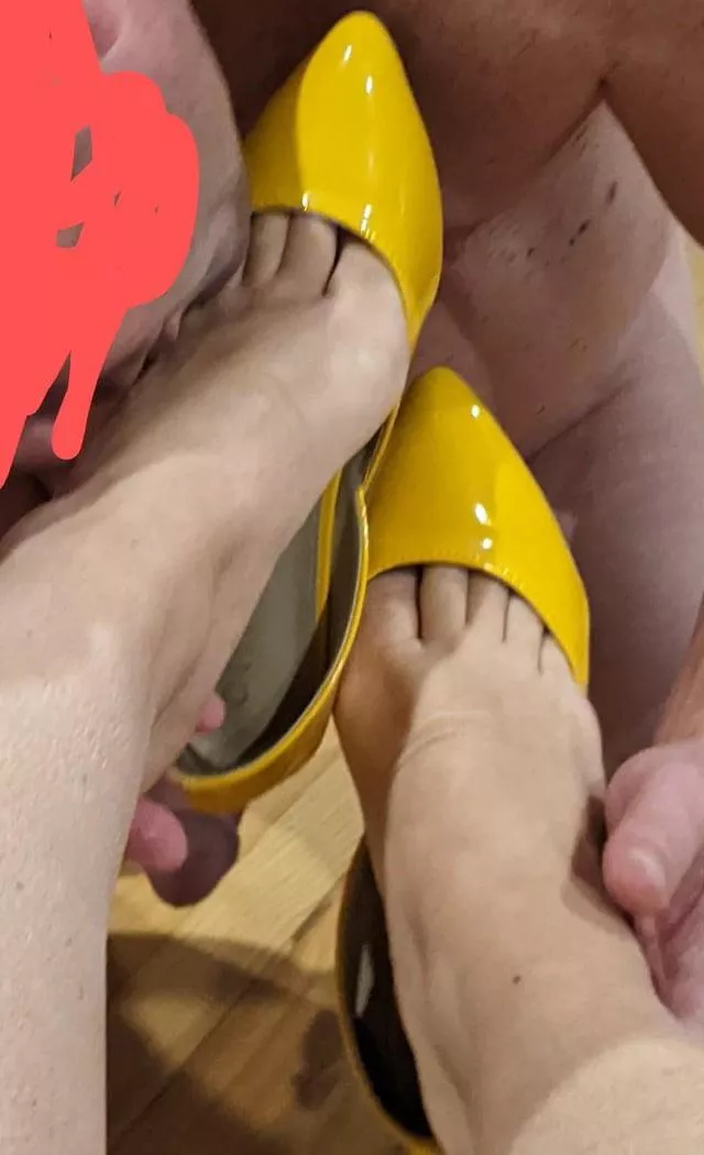 About to get a slippery secret and worn to dinner