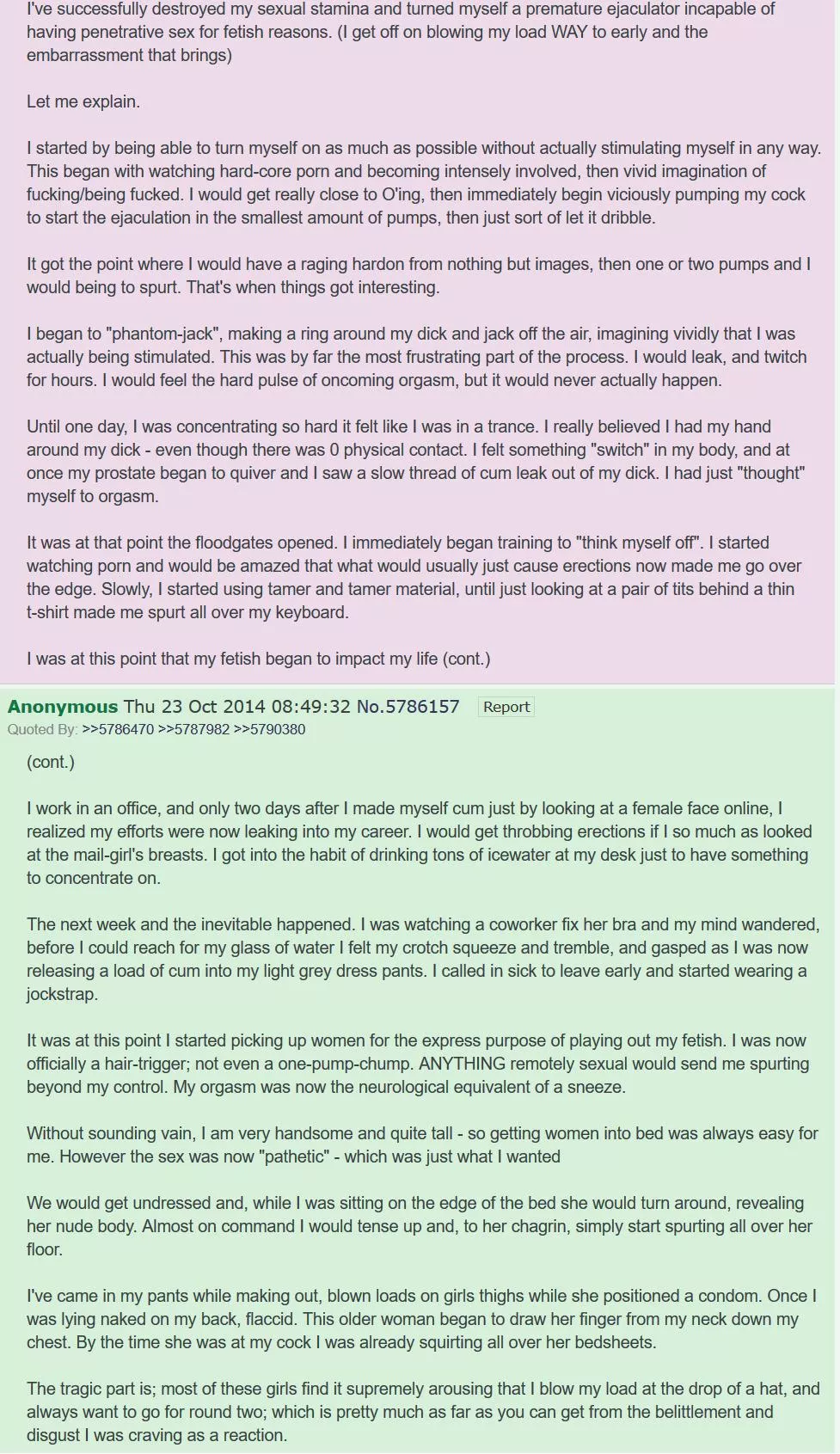 An interesting read/proof training works?