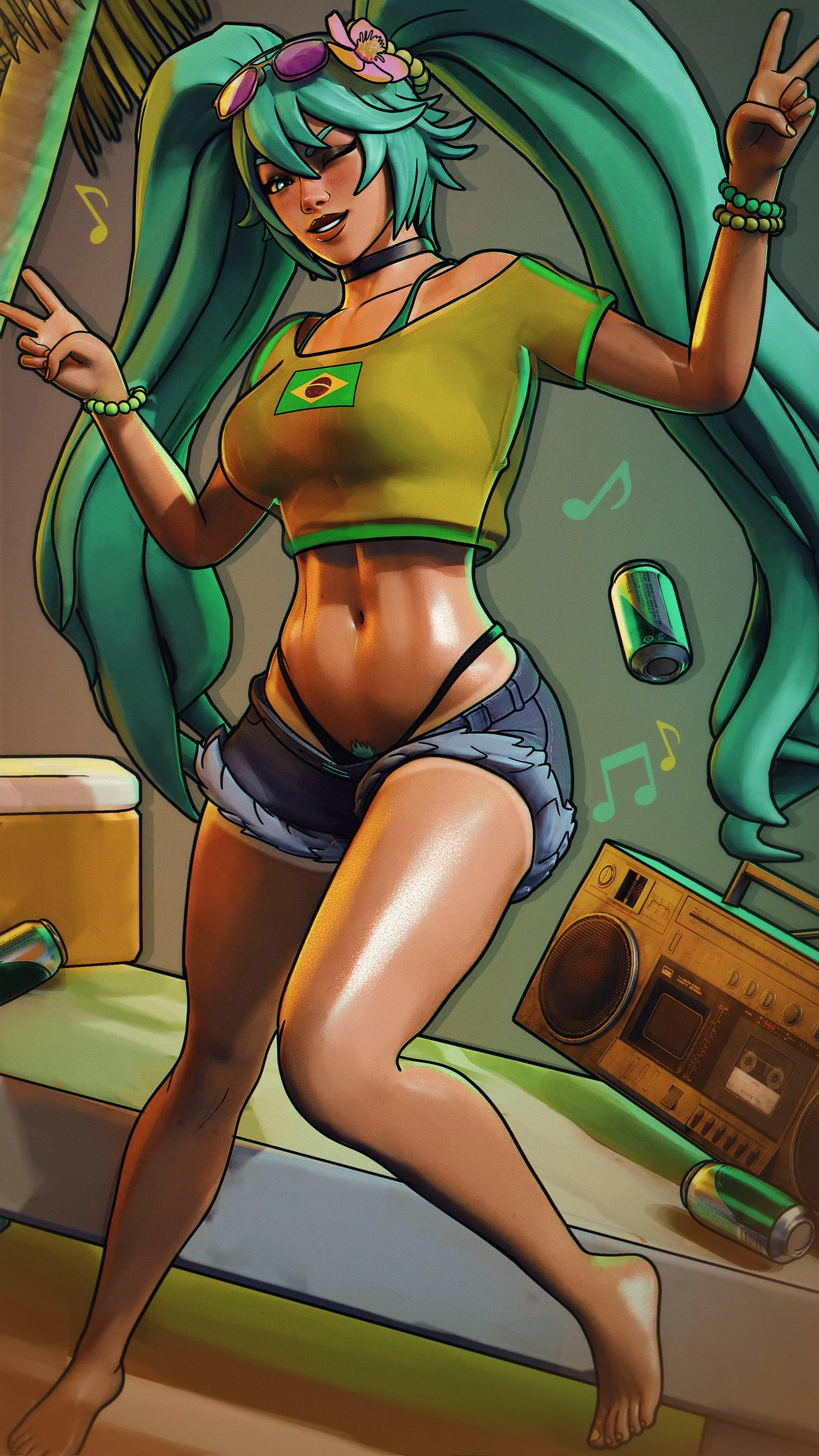 Brazilian Miku (Sfrinzy) [Vocaloid]